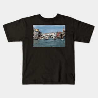 Venice Grand Canal view Kids T-Shirt